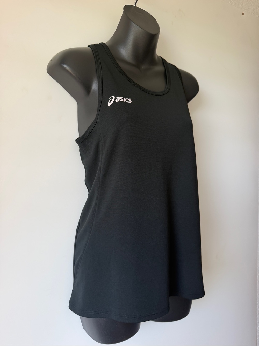 ASICS Black Performance Racerback Tank Top Womens Small Active Basic Work Out - Picture 3 of 9